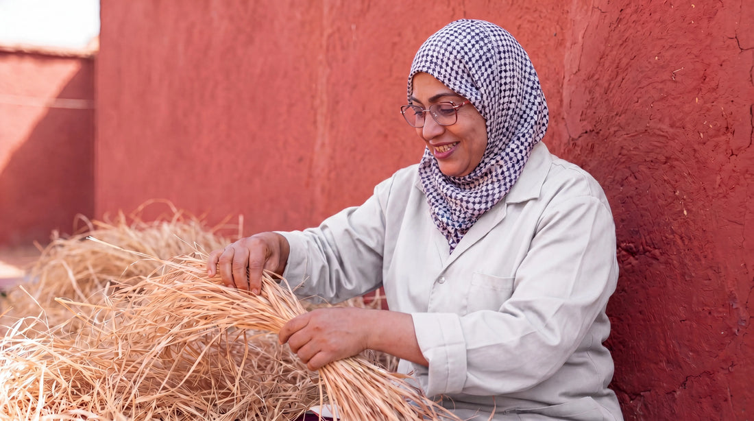 Why We Only Use Natural Materials — Raffia, Straw, and Leather