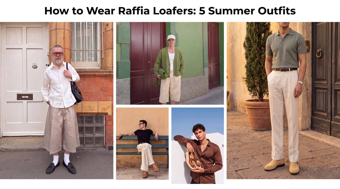 How to Wear Raffia Loafers: 5 Summer Outfits