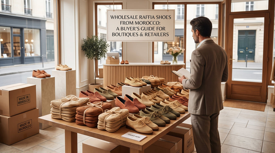 Wholesale Raffia Shoes from Morocco: A Buyer’s Guide for Boutiques & Retailers