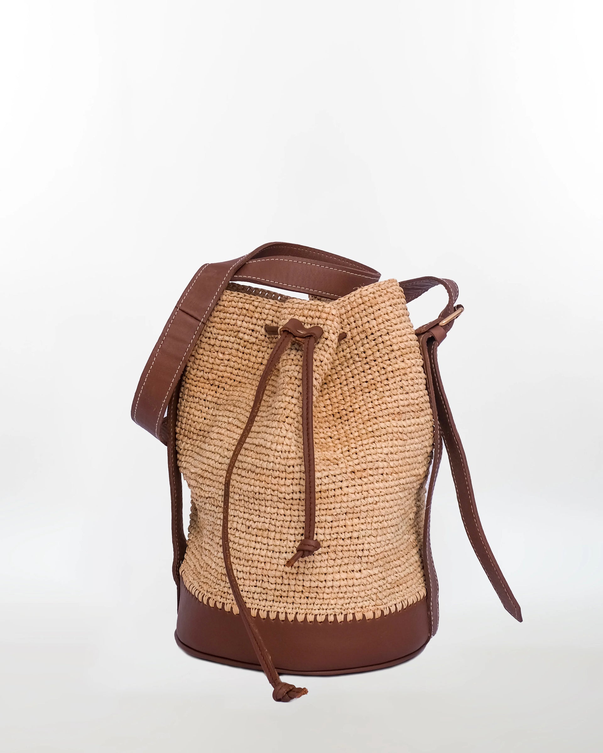 Raffia Bucket Moroccan Artisan Bag – Isli & Tisli
