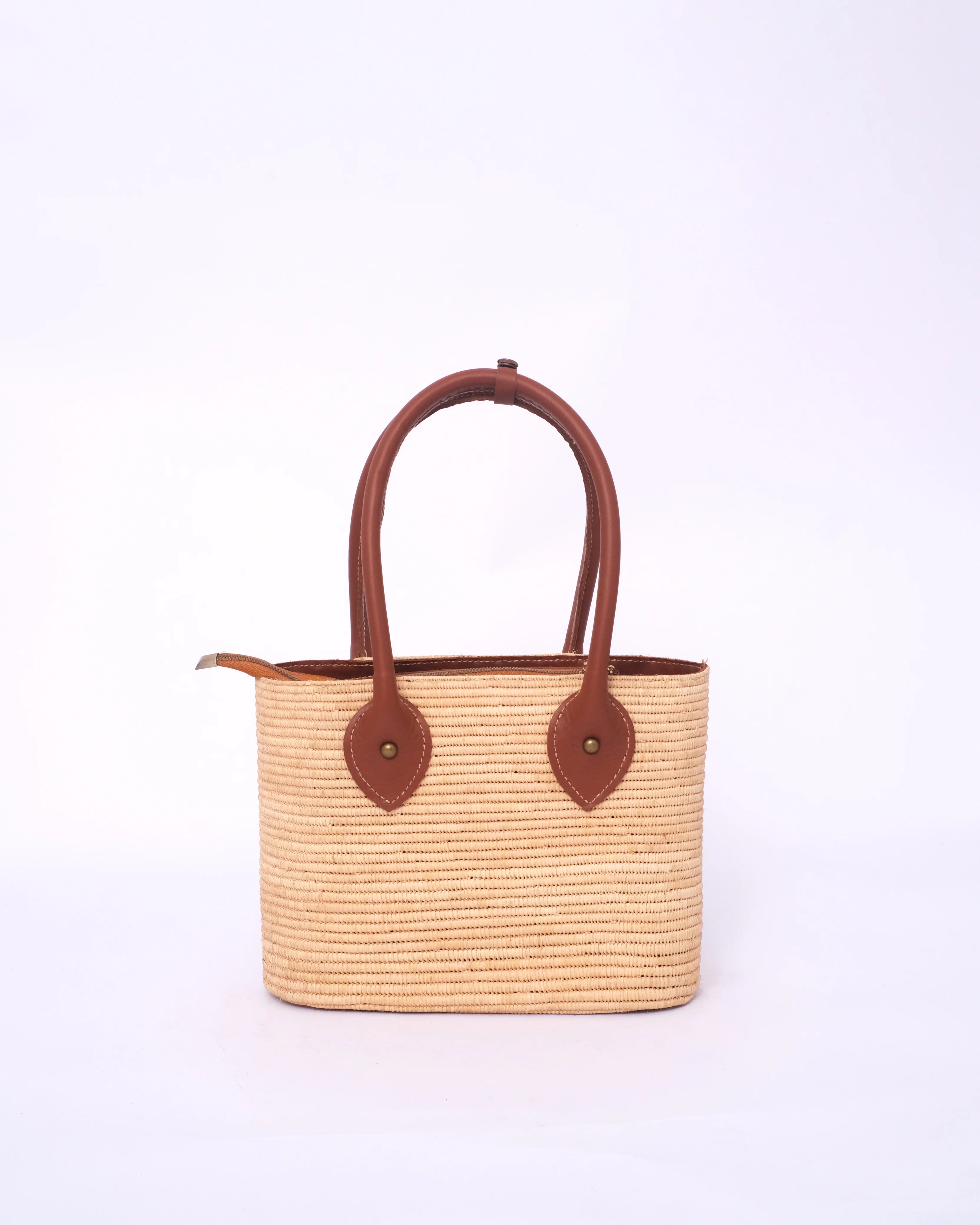 Classic Raffia Tote Bag