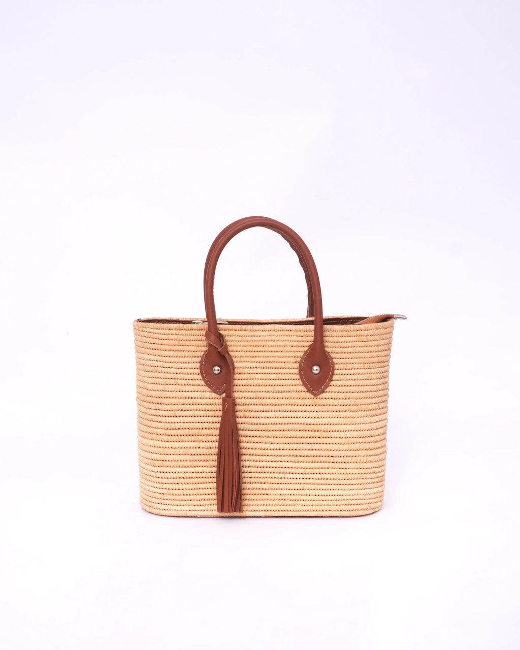Classic Raffia Tote Bag