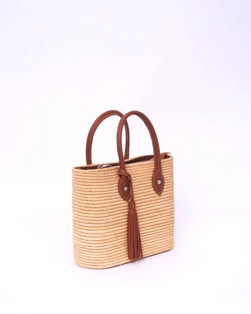 Classic Raffia Tote Bag
