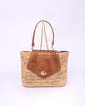Designer Raffia Tote