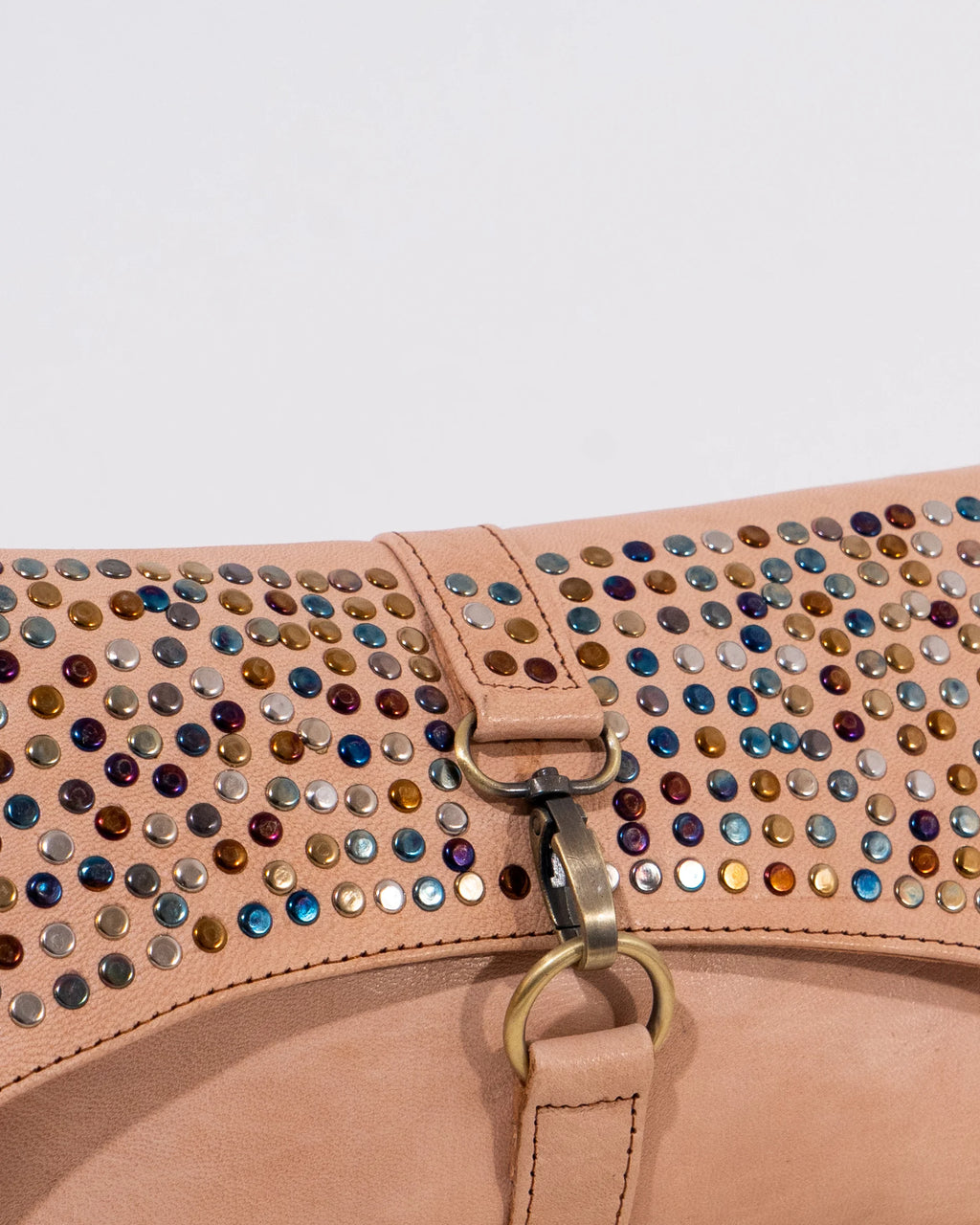 Natural Leather Crossbody Bag