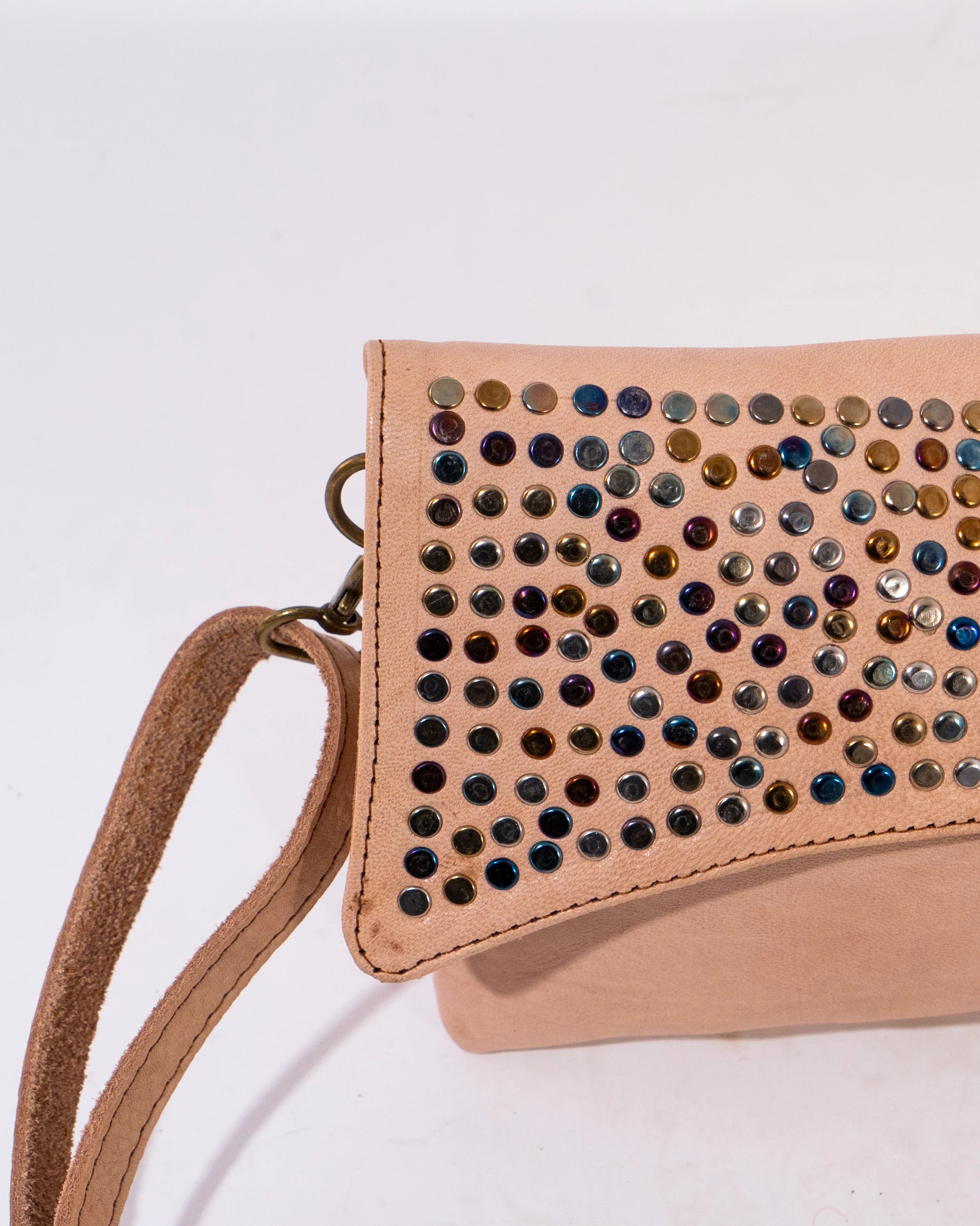 Natural Leather Crossbody Bag