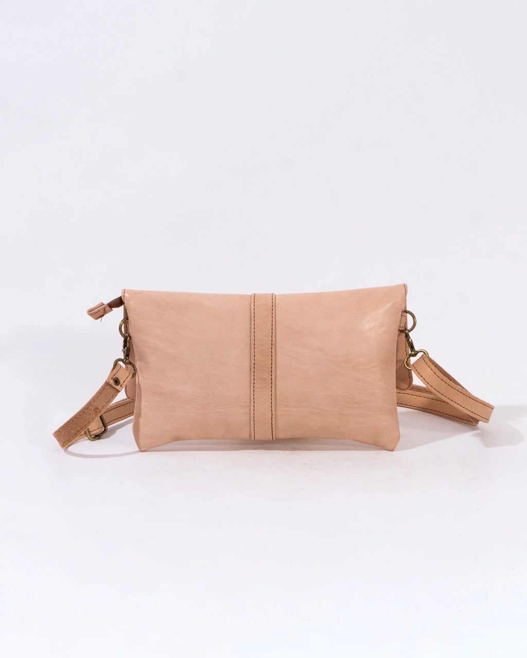 Natural Leather Crossbody Bag