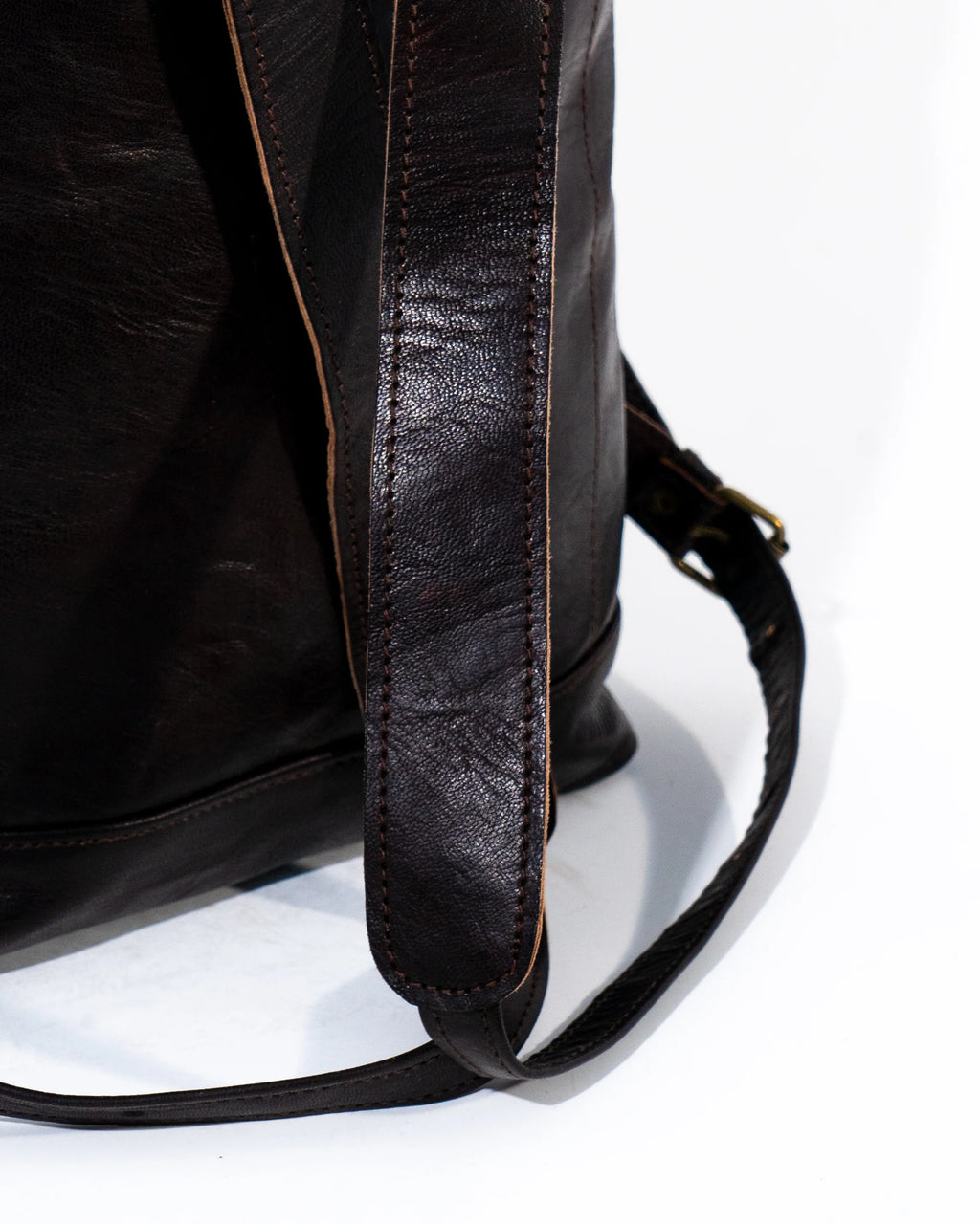 Black Leather Laptop Bag