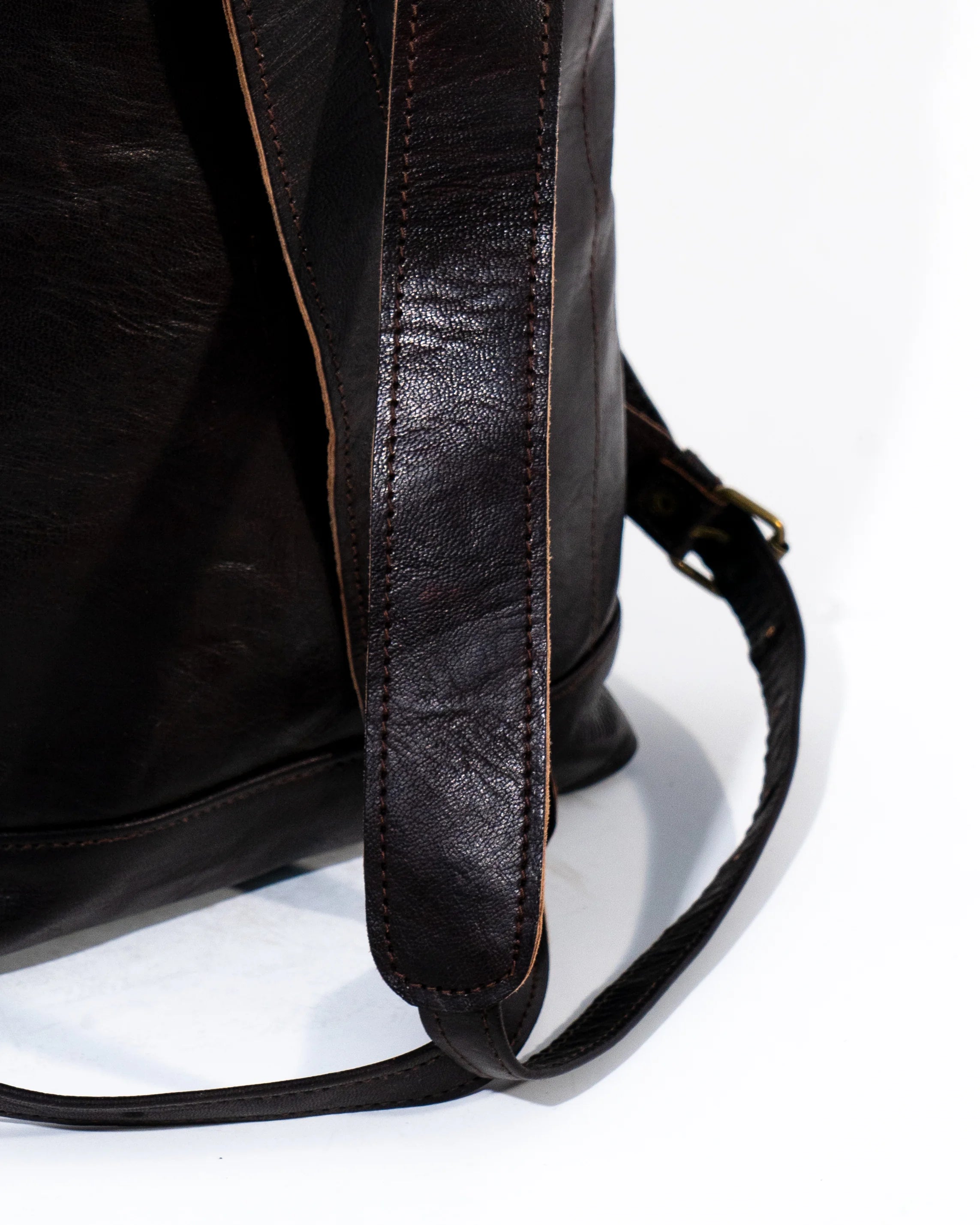 Black Leather Laptop Bag