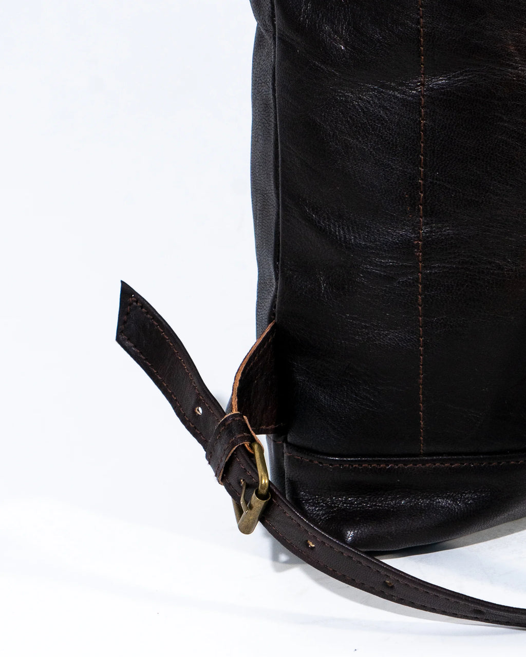 Black Leather Laptop Bag