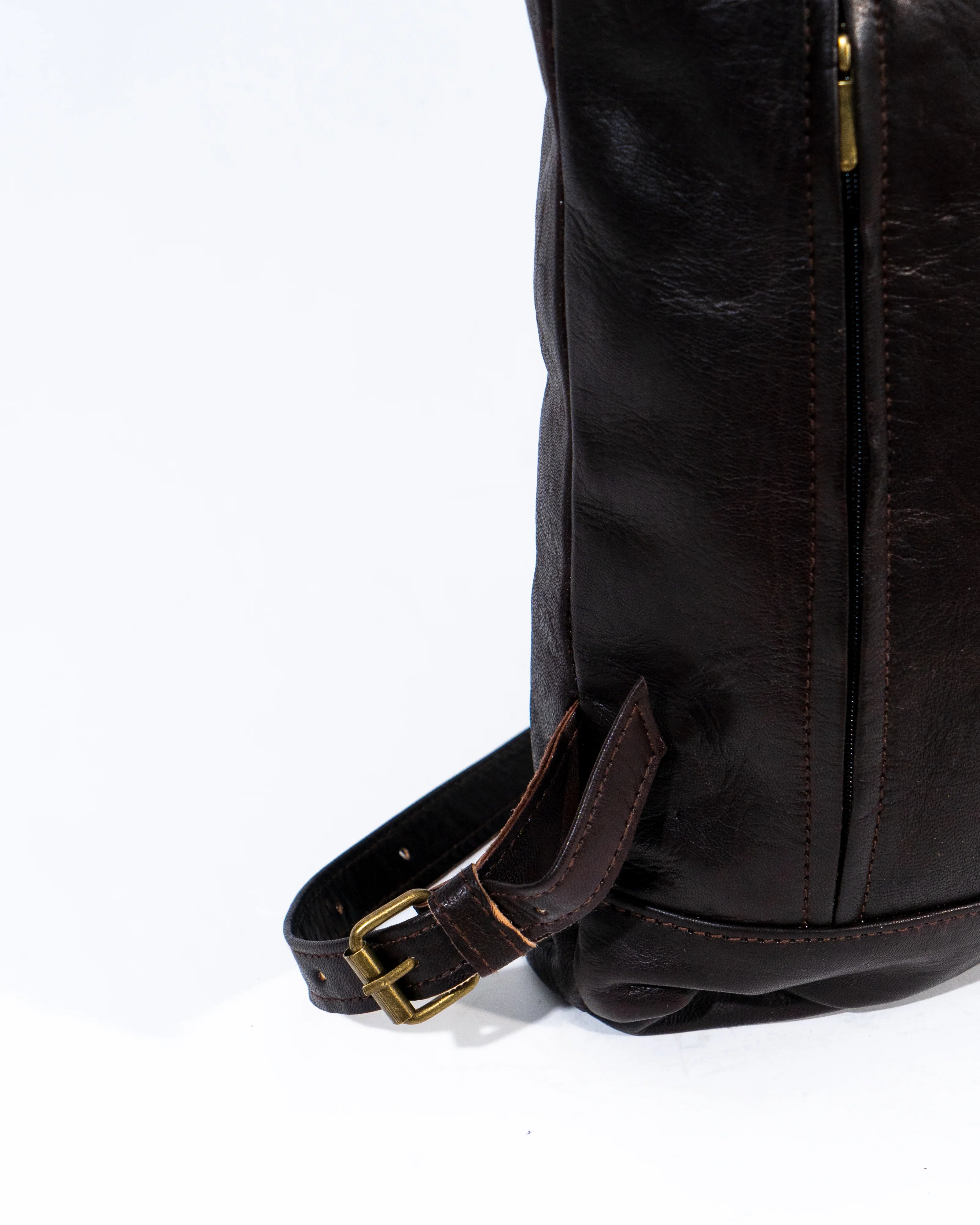 Black Leather Laptop Bag