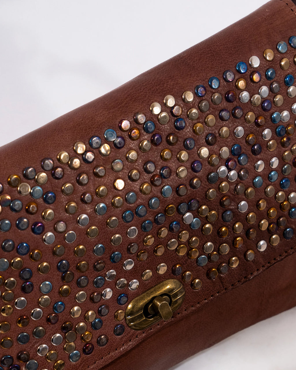 Brown Leather Crossbody Bag