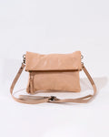 Natural Leather Soft Crossbody Bag