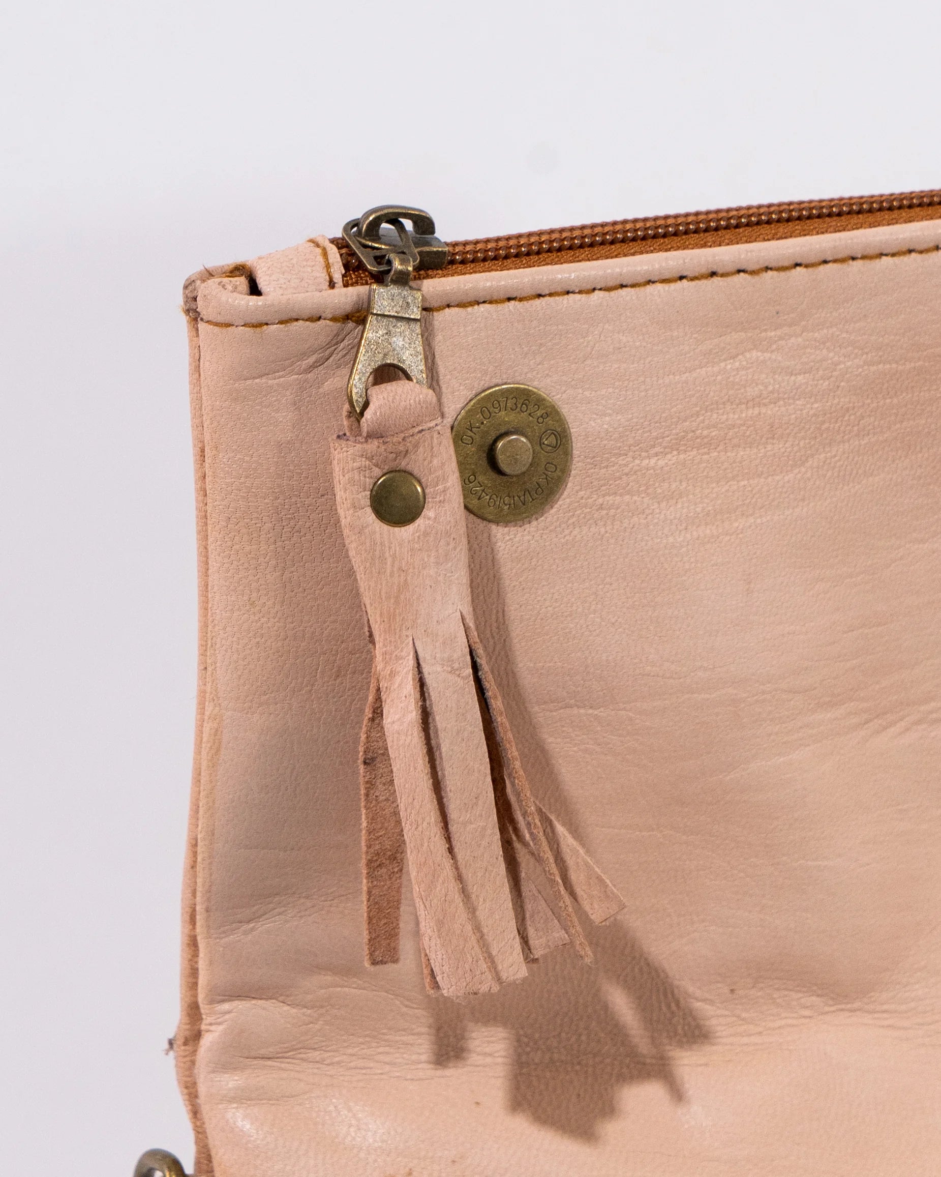 Natural Leather Soft Crossbody Bag