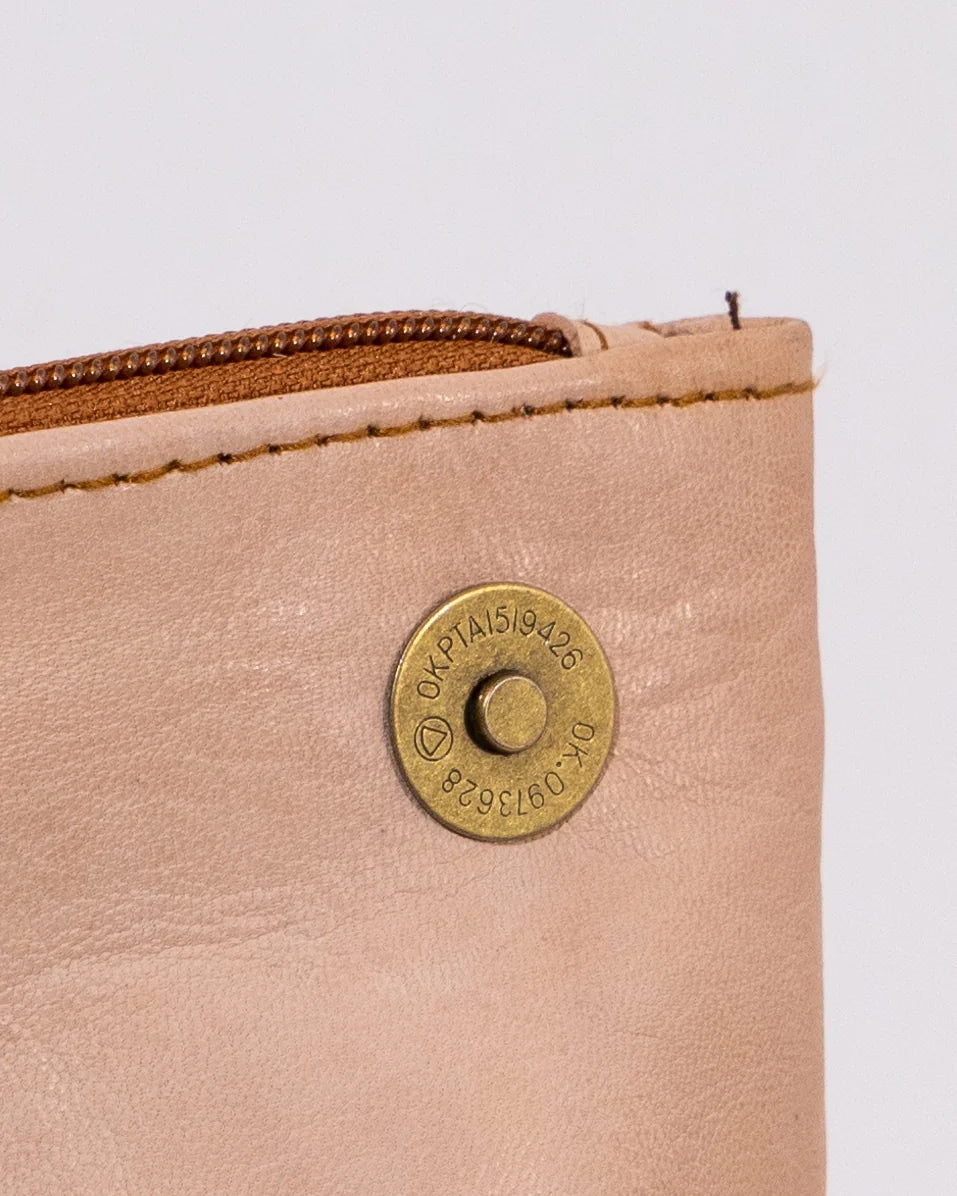 Natural Leather Soft Crossbody Bag