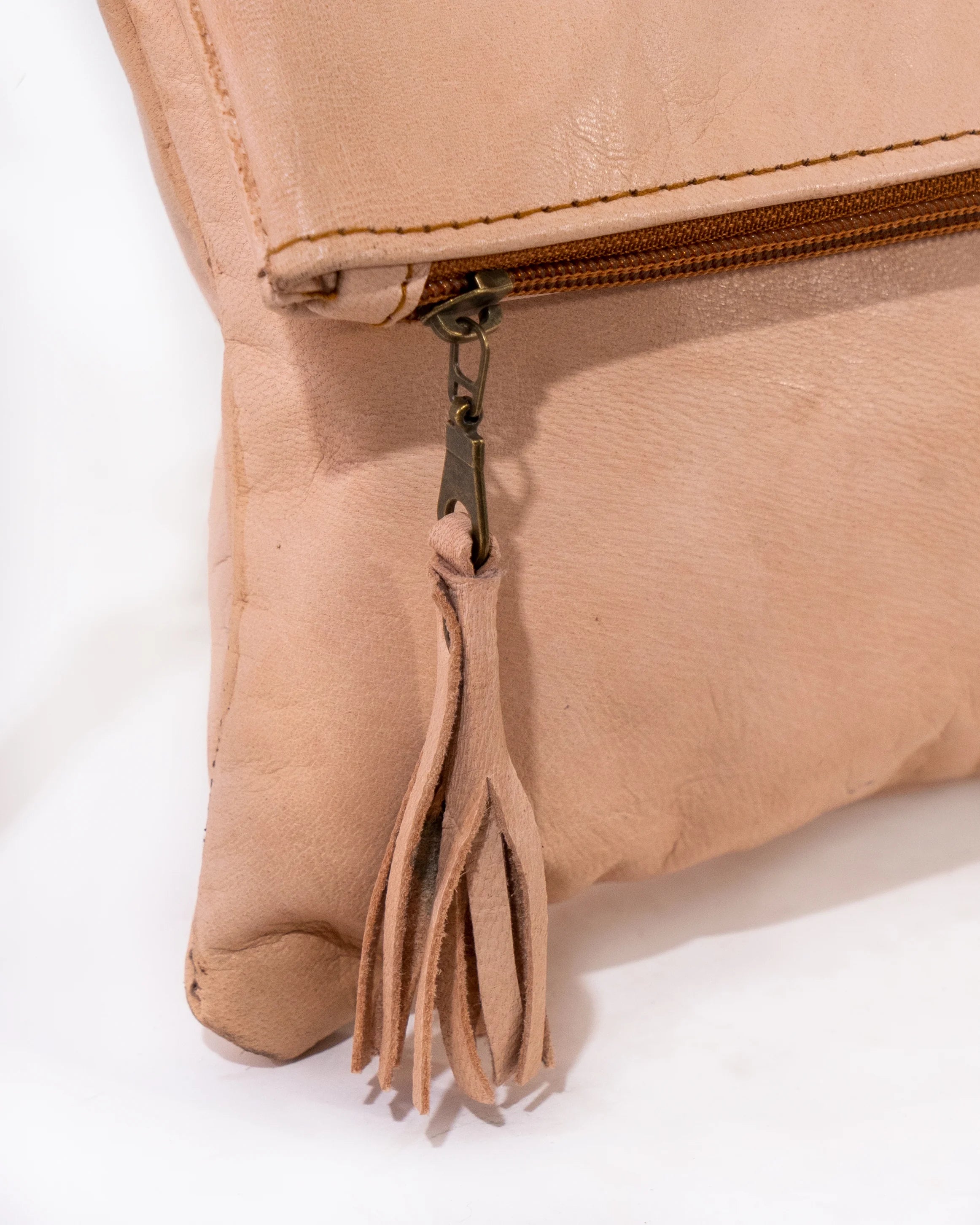 Natural Leather Soft Crossbody Bag