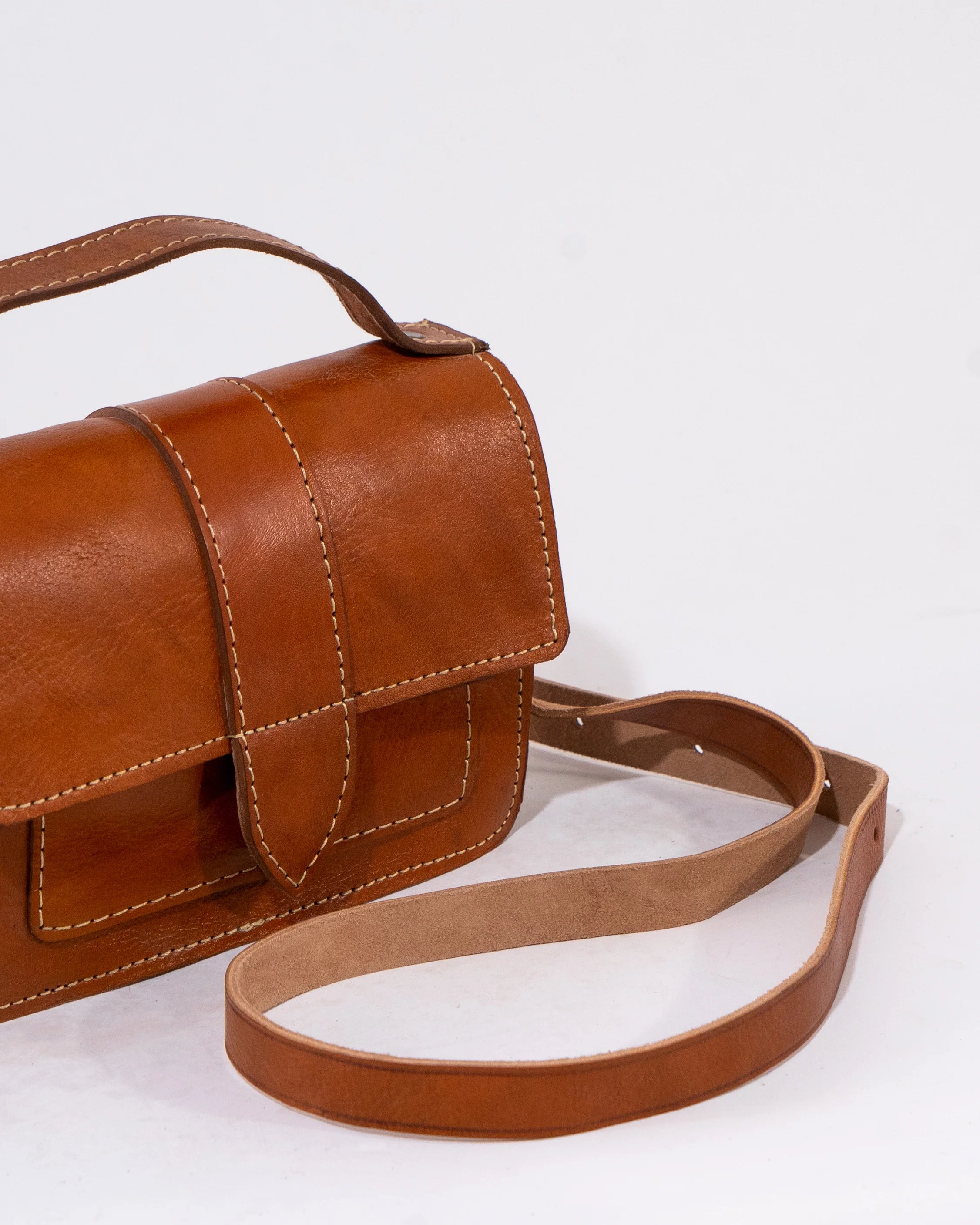Leather Satchel Bag