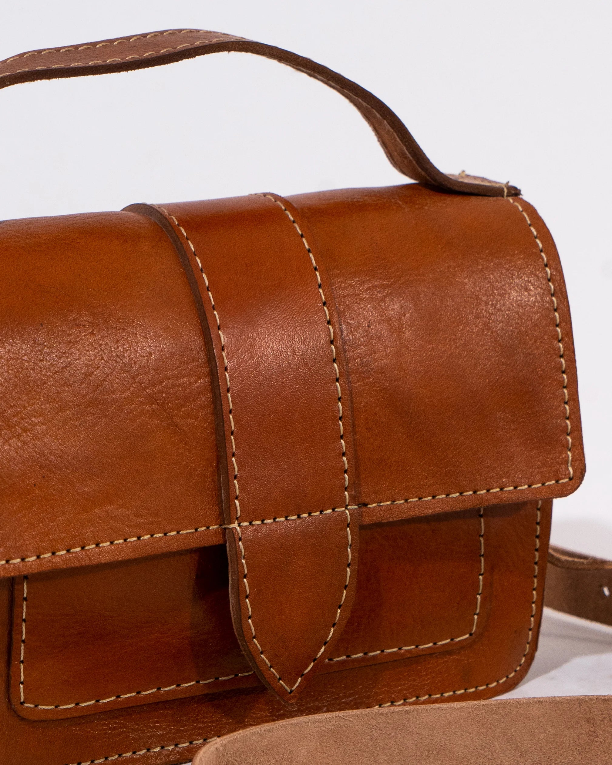 Leather Satchel Bag