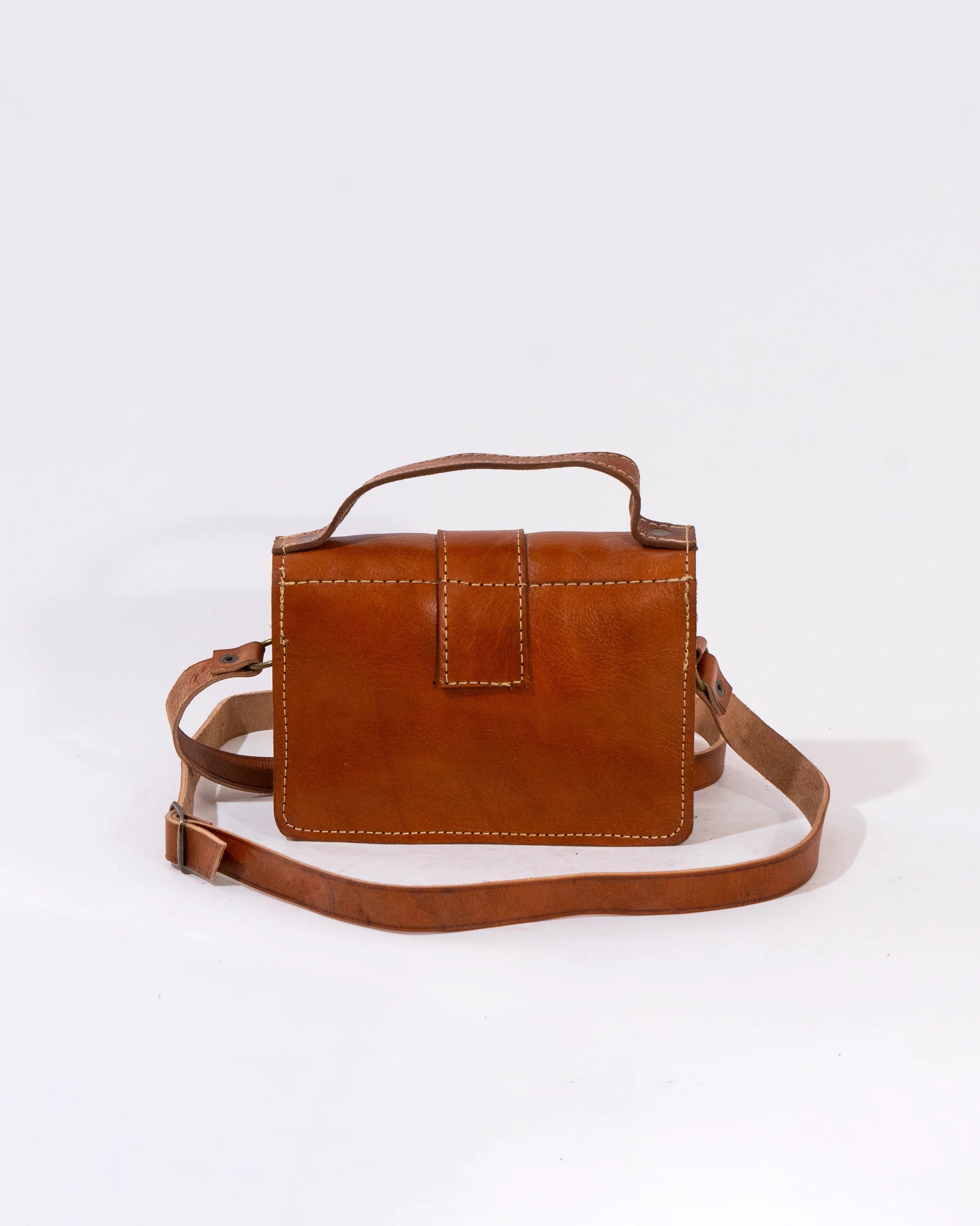 Leather Satchel Bag
