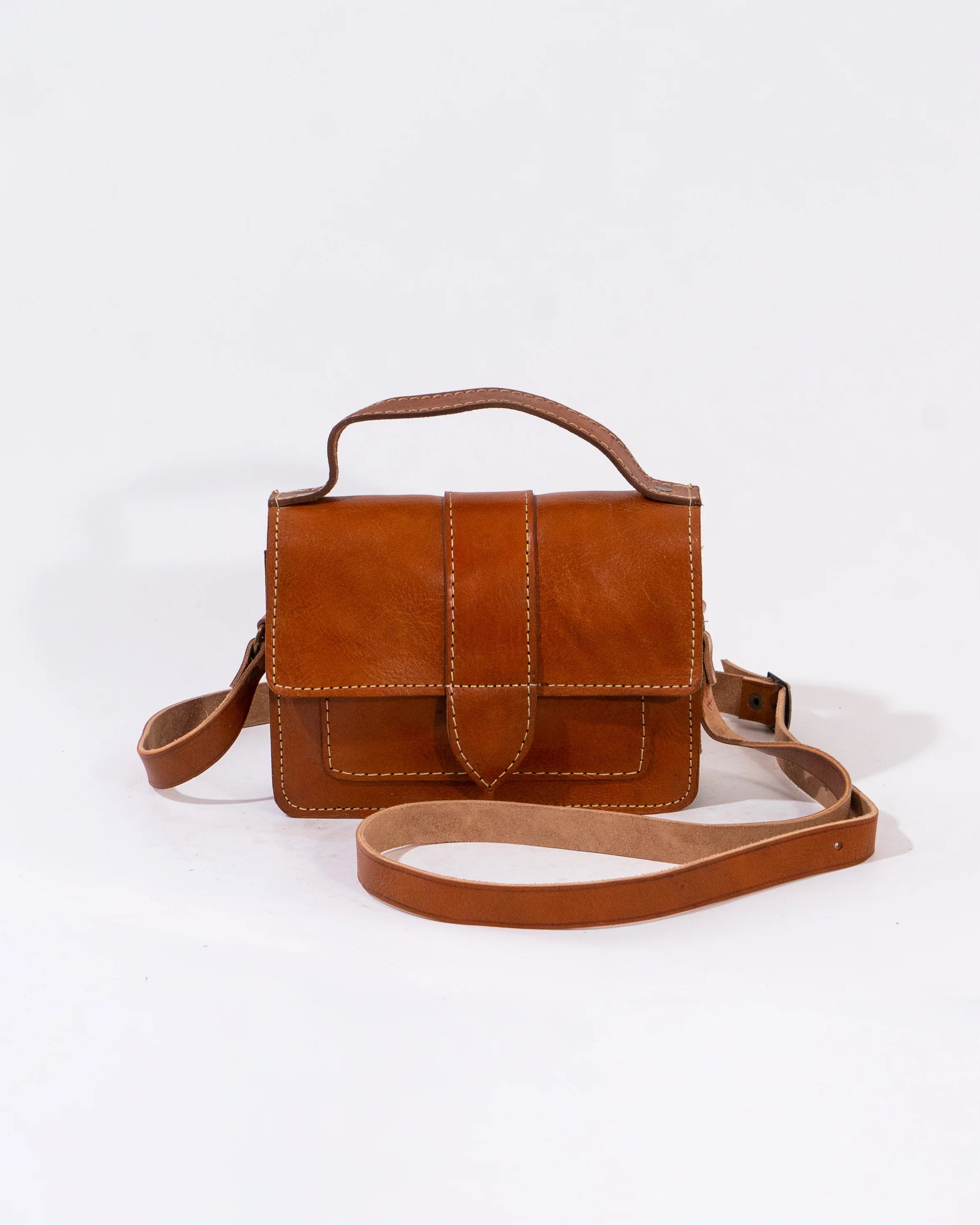 Leather Satchel Bag