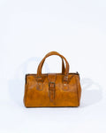 Tan Leather Satchel Bag