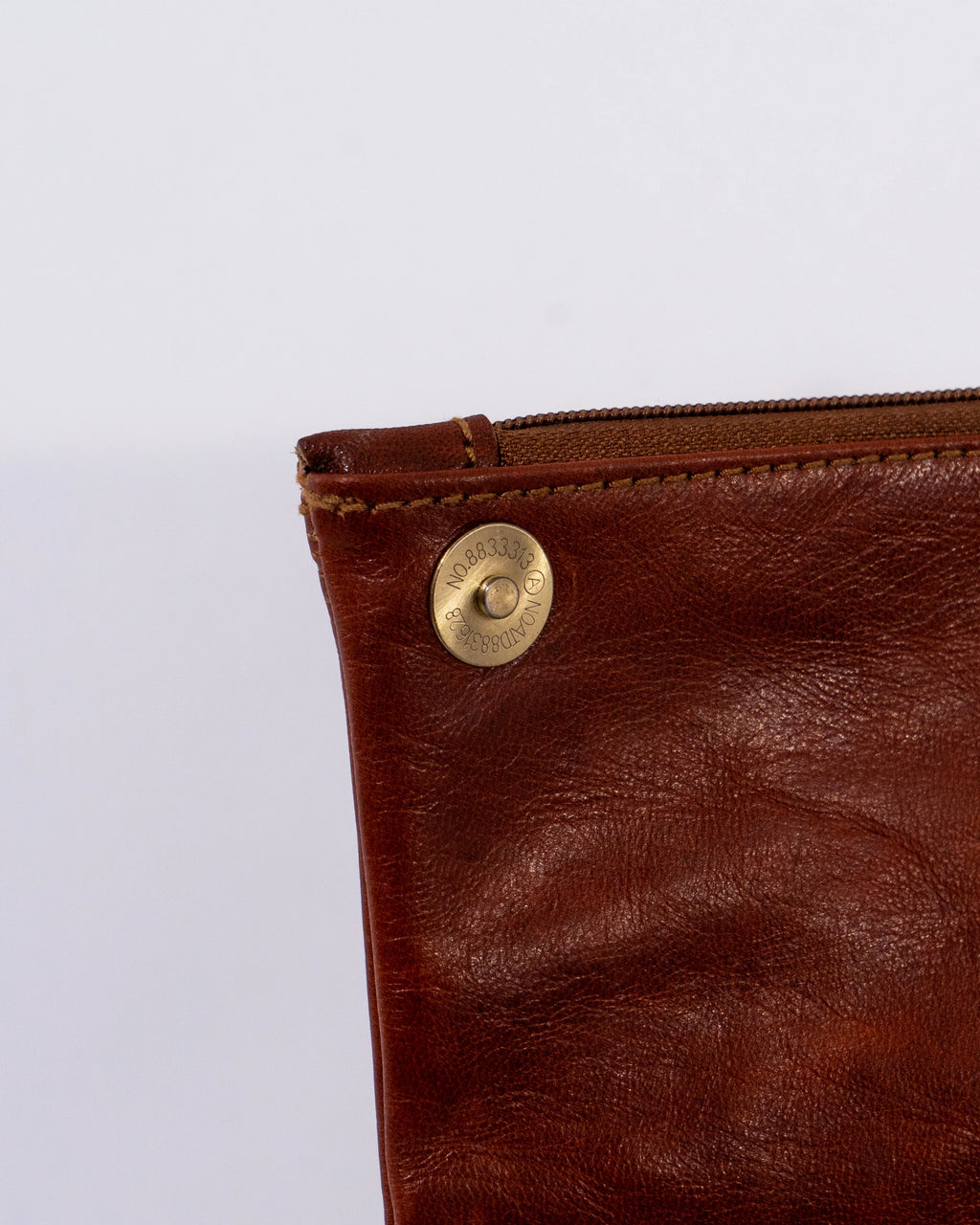 Brown Leather Shoulder Bag