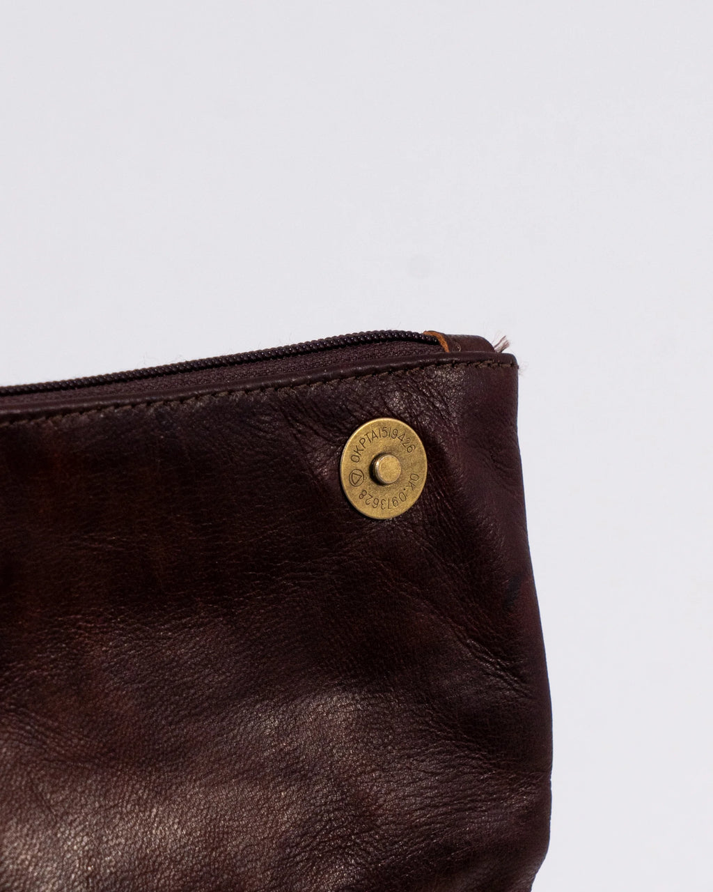 Brown Leather Shoulder Bag
