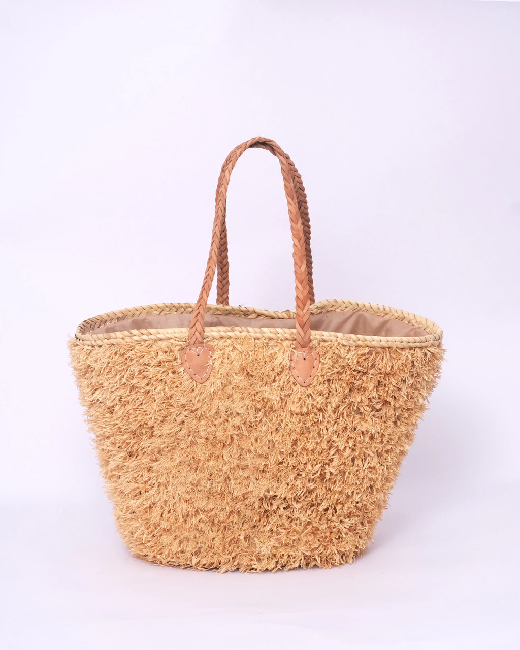 Straw & Raffia Tote Bag