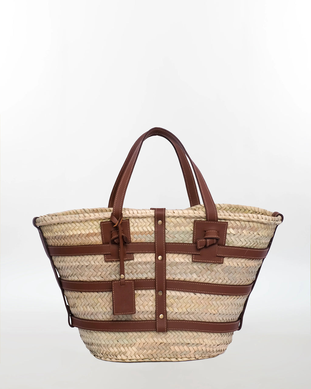 Hand-Woven  Straw Summer Bag