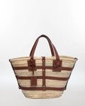 Hand-Woven  Straw Summer Bag