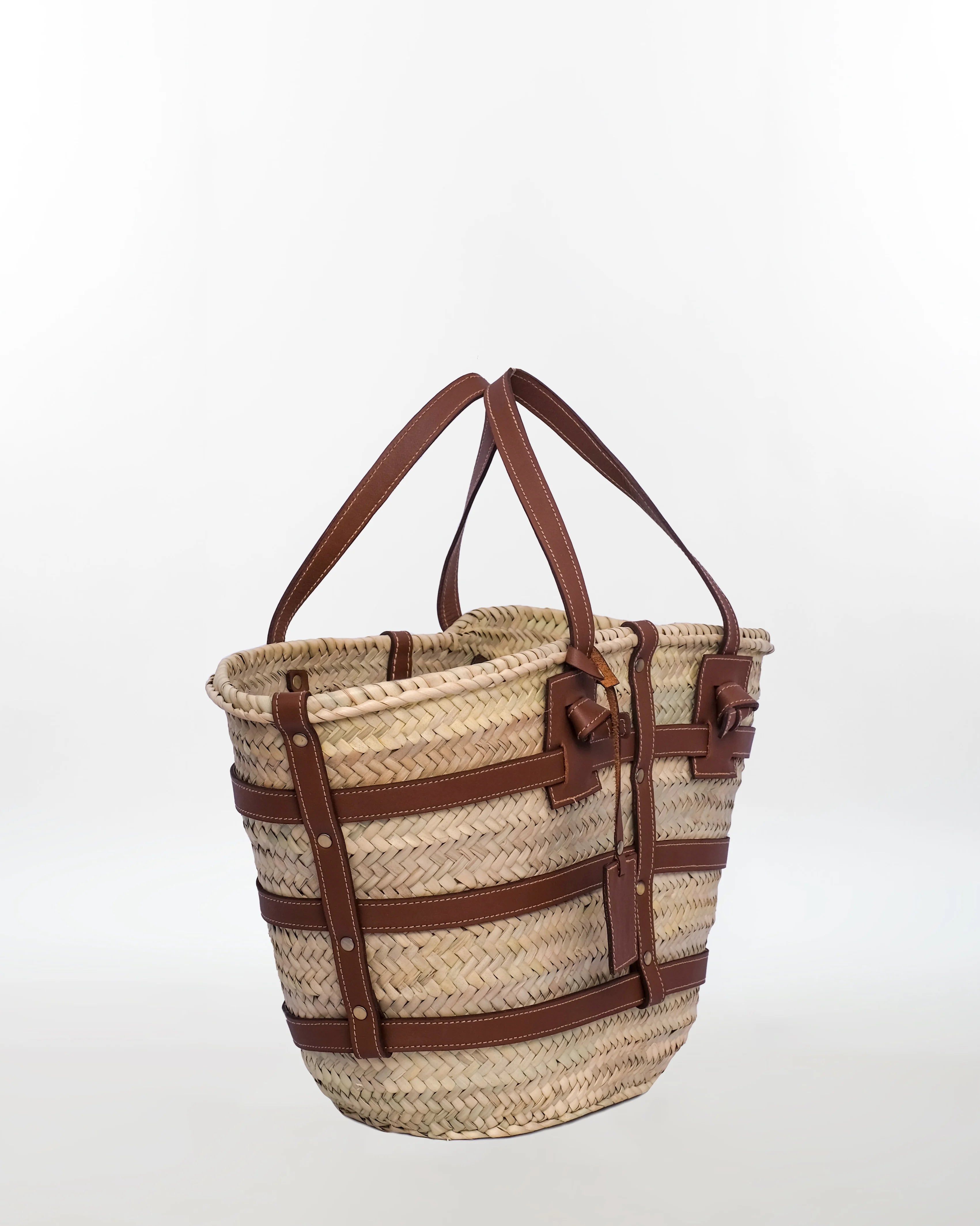 Hand-Woven  Straw Summer Bag