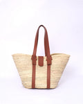 Boho Chic Straw Tote Bag