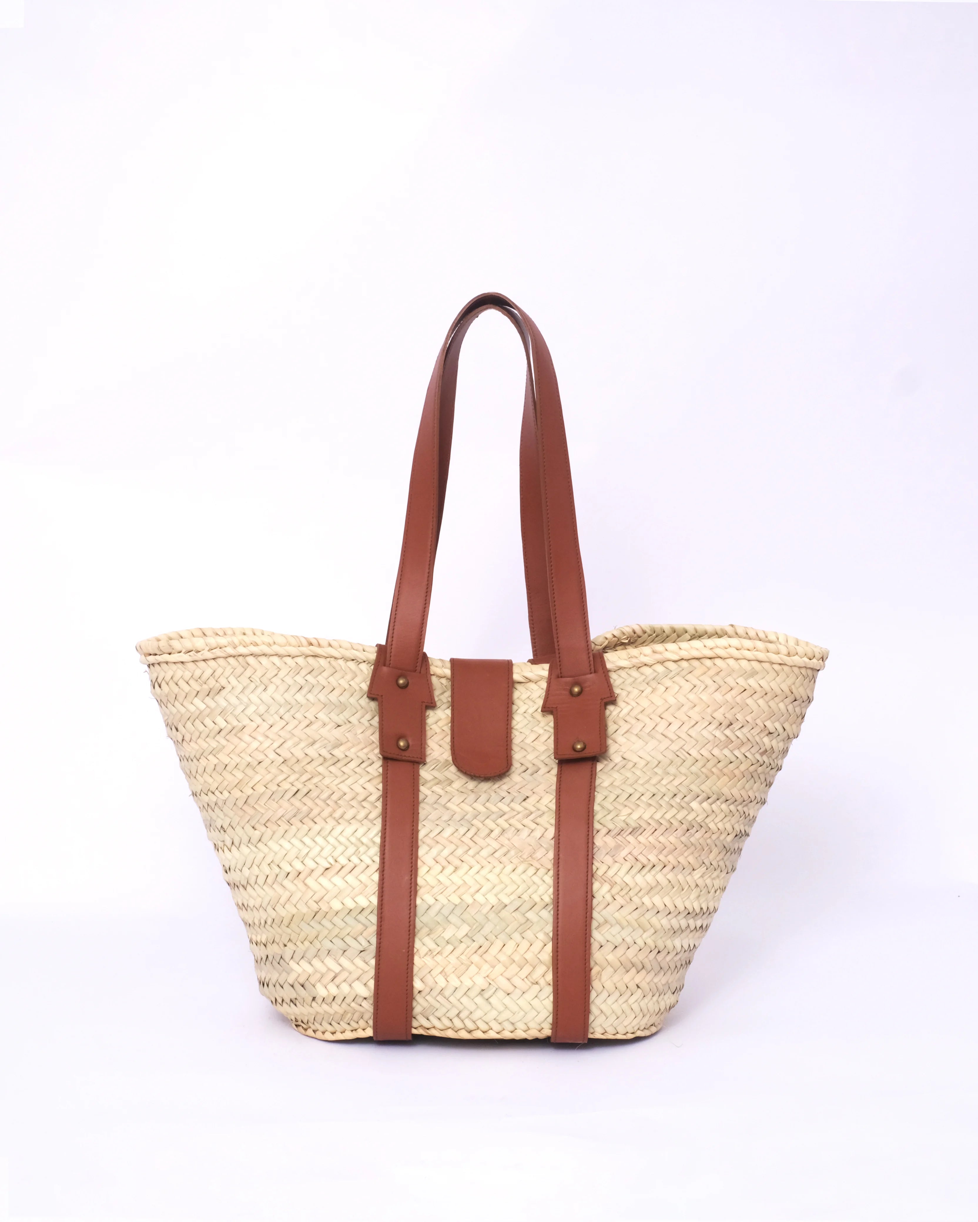 Boho Chic Straw Tote Bag