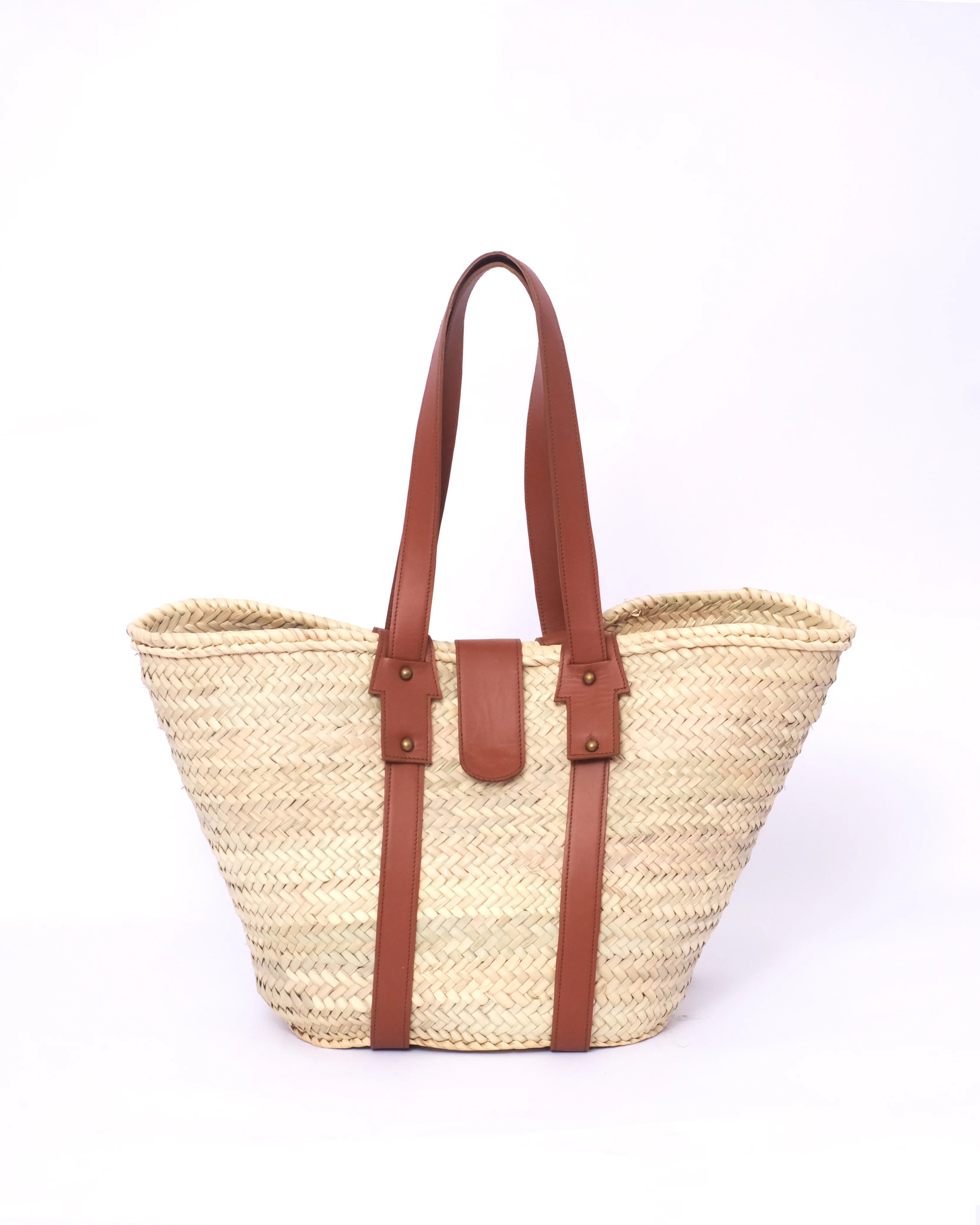 Boho Chic Straw Tote Bag