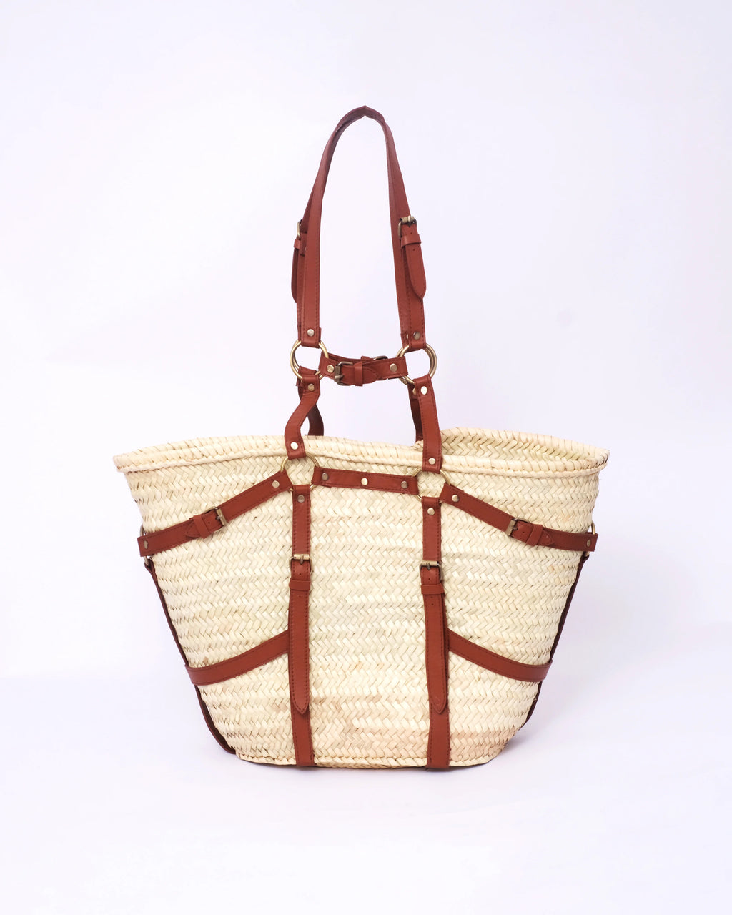 Designer Straw Tote Bag