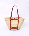 Luxury Straw Tote Handbag