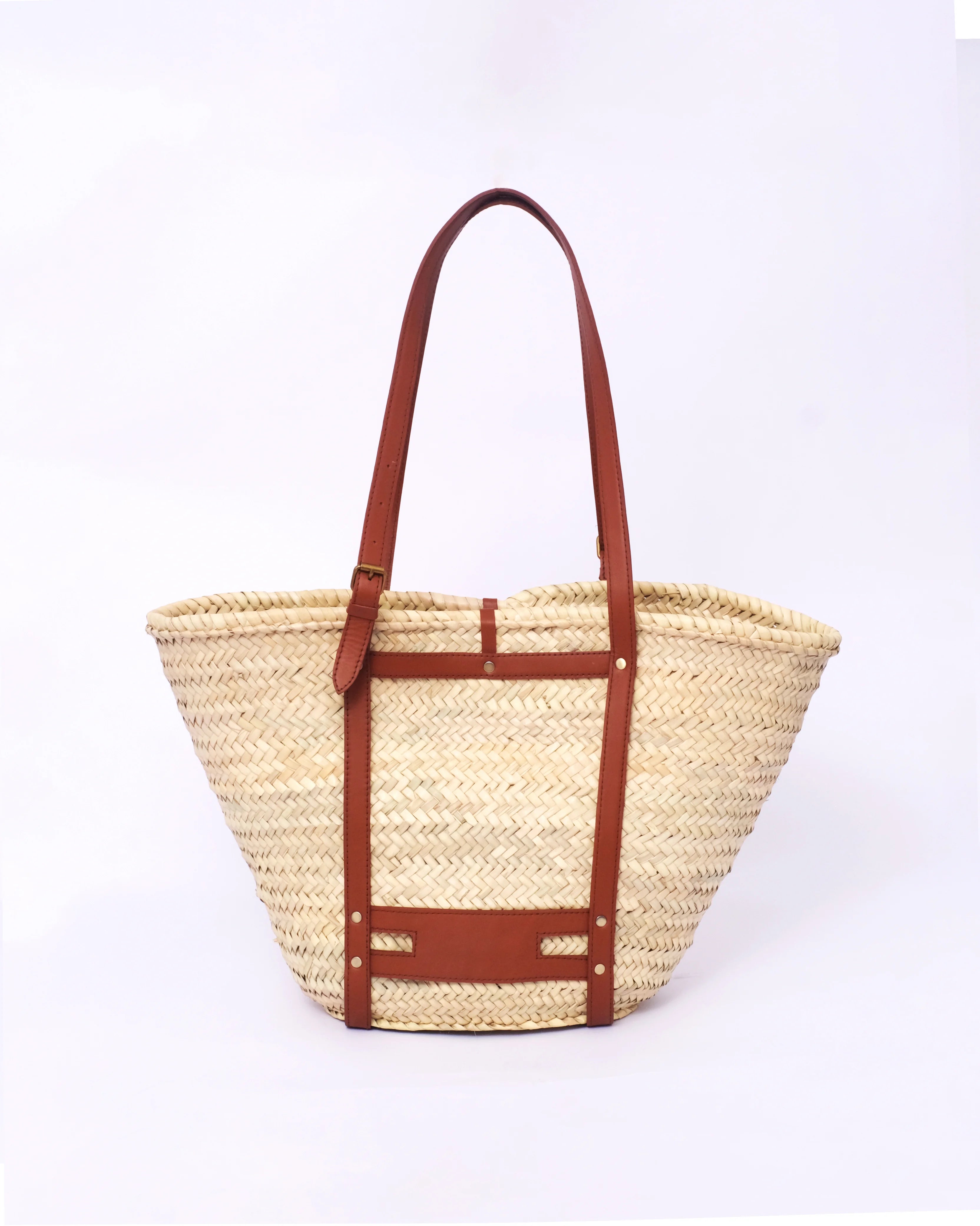 Luxury Straw Tote Handbag